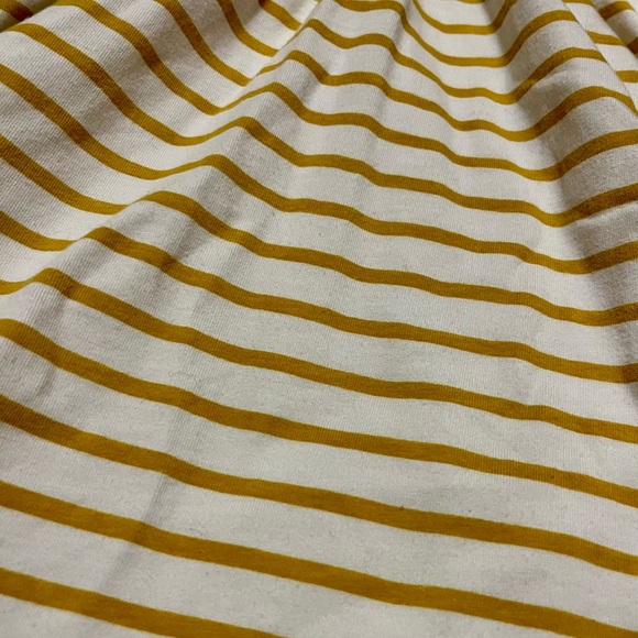 Alice & Ames Yellow Stripe Ballet Dress - Picture 2 of 2